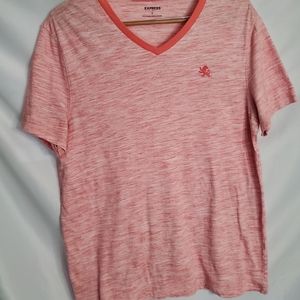 Pink Express V-Neck L